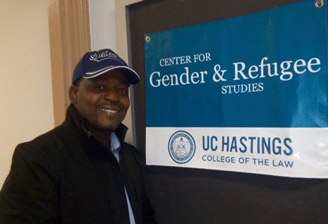Professor Yvon Janvier at a recent visit to UC Law SF. The former Fulbright Scholar and Mayor of Jérémie now supervises Haiti's first law school clinic.