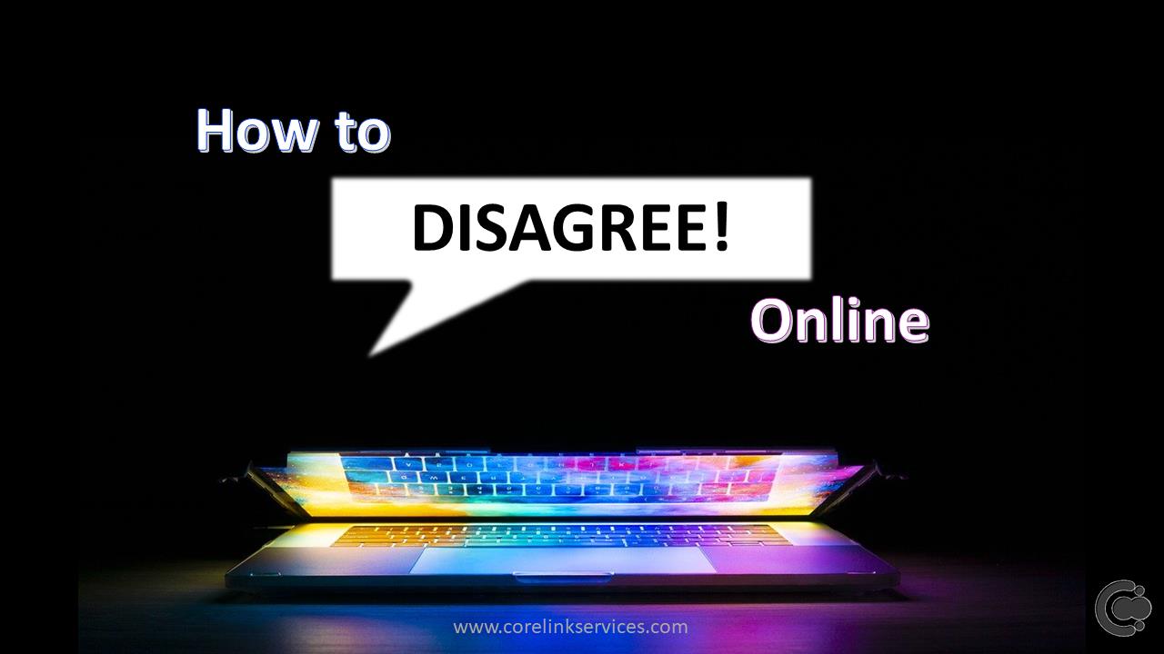 How to disagree online